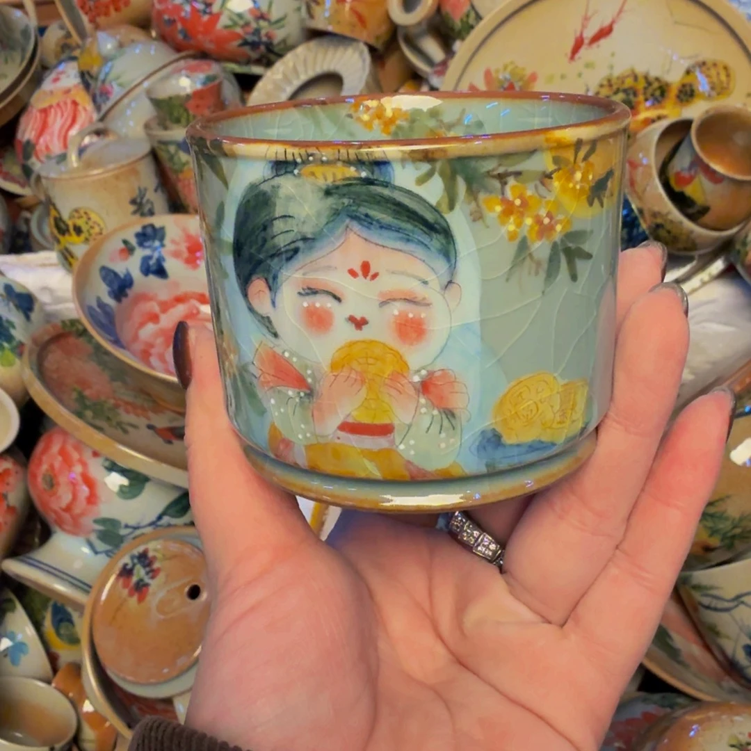 嗲***嗲瓷片景德镇源头厂家