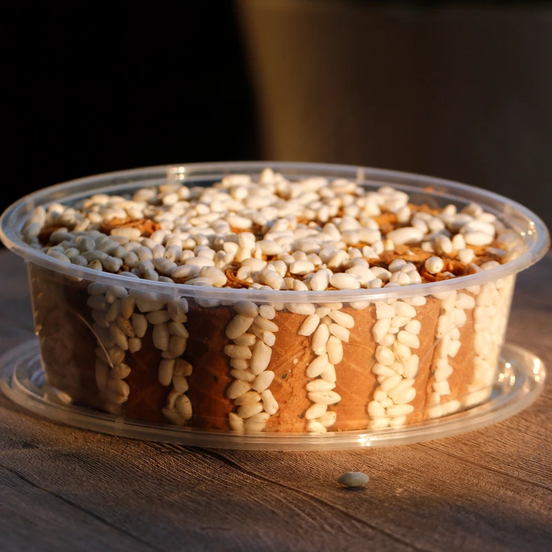 手工米花红糖鸡蛋烤卷300g酥香营养早餐网红休闲微甜小吃解馋零食