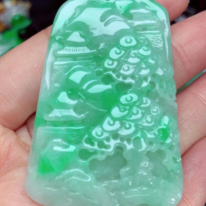 翡翠吊坠(不含链)未镶嵌