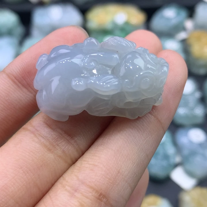 翡翠未镶嵌颈饰天然缅甸翡翠