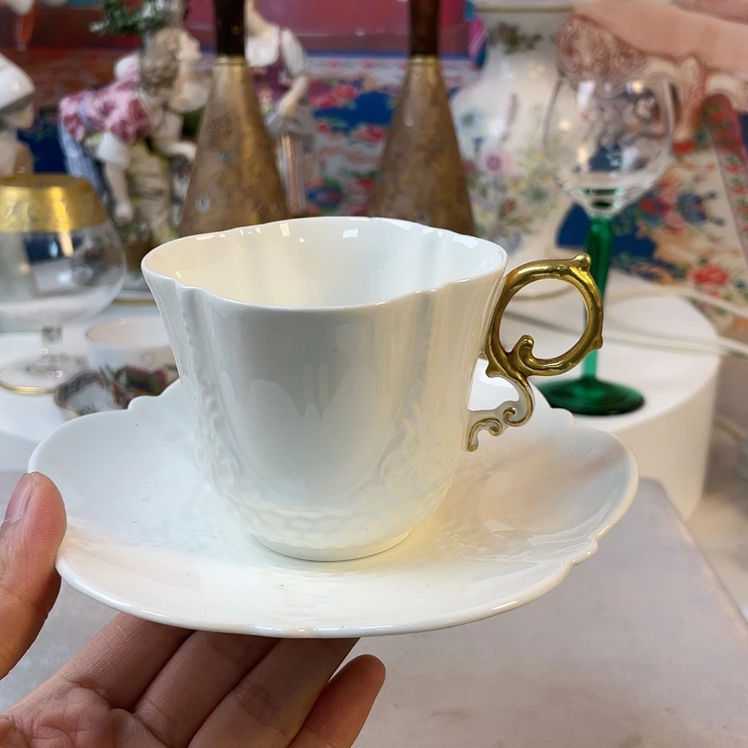 瓷器欧瓷咖啡杯水晶杯