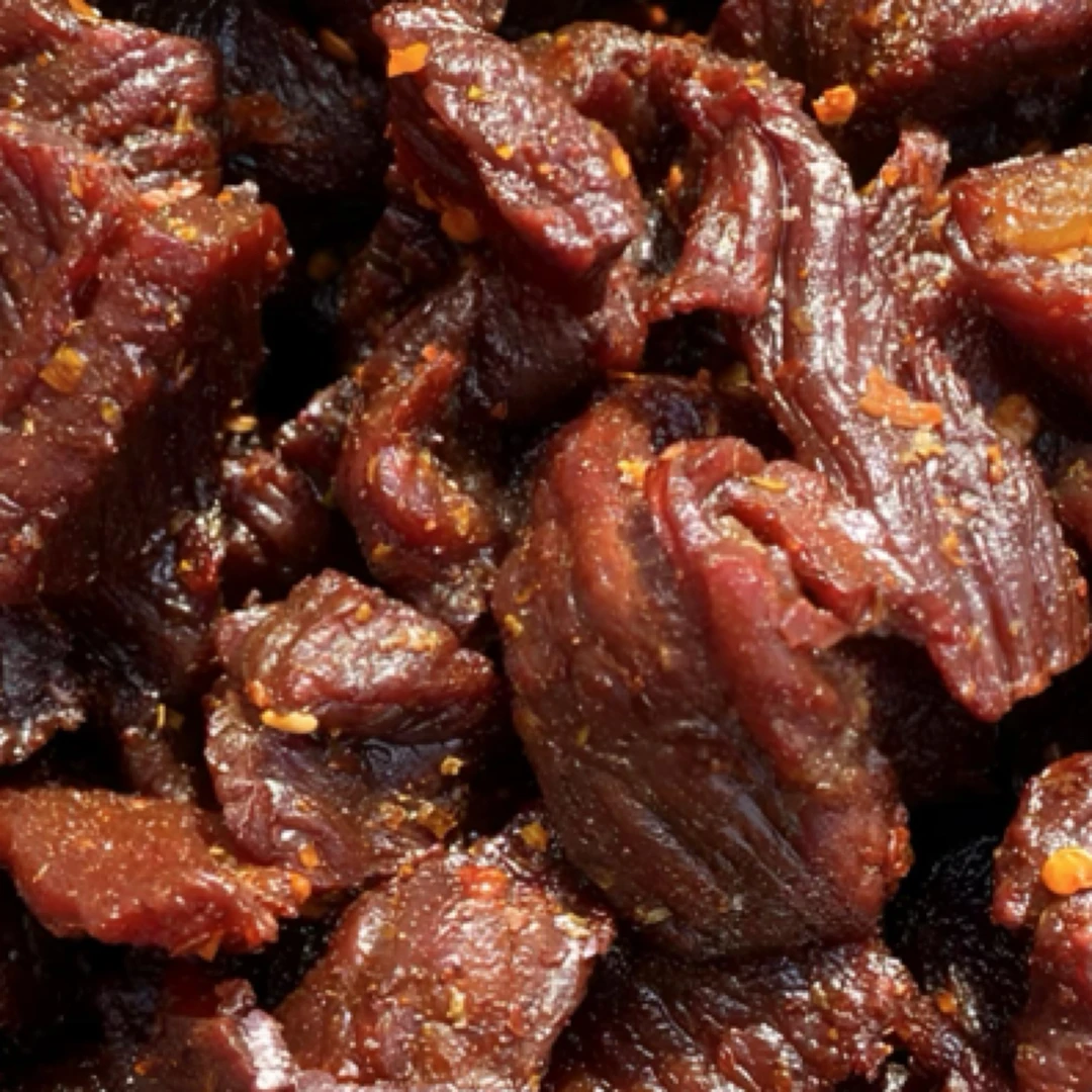 贝尔草原（8成干）正宗风干牛肉干边角料老少都能吃。追剧，零食