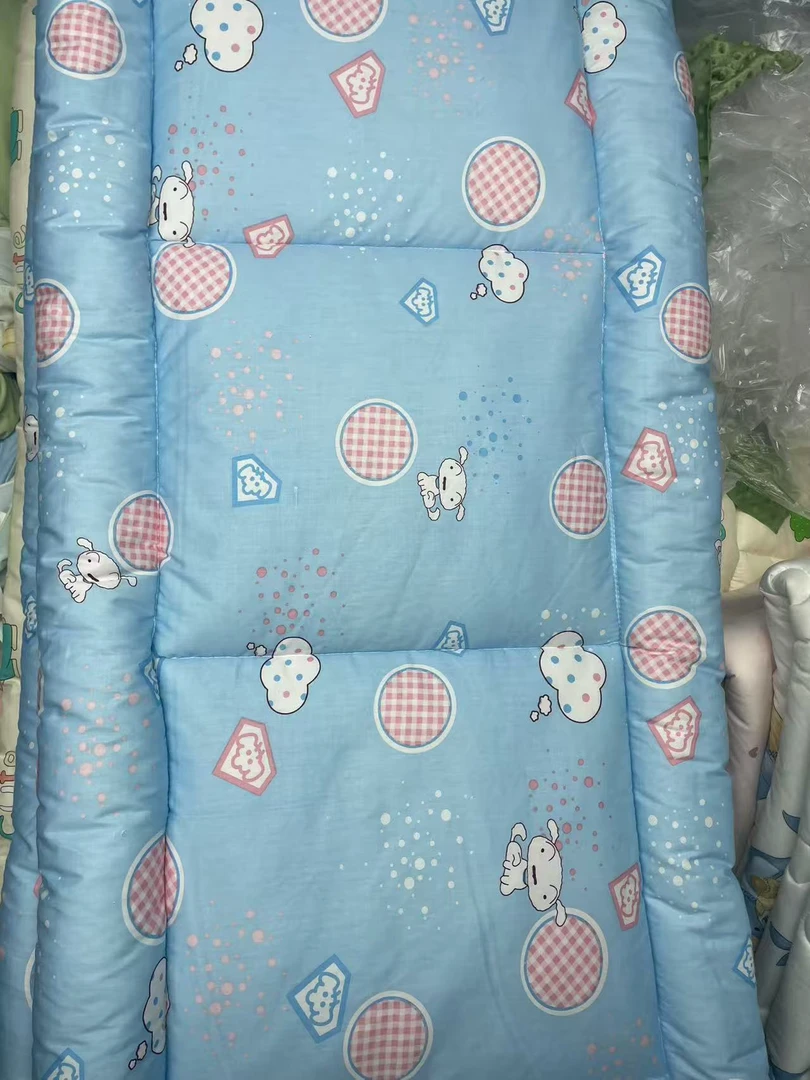 纯棉幼儿园垫子纯棉斜纹微瑕清仓厚垫子加厚印花