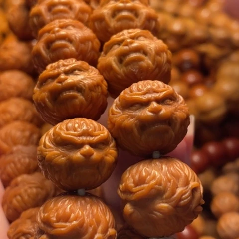 猴头核桃手串紫***娆舞台