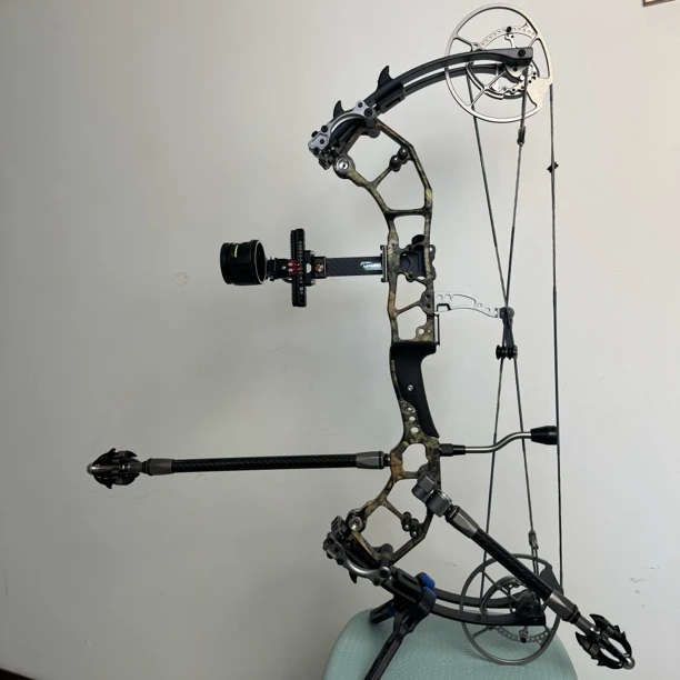 新款独龙迷彩射箭复合弓，造弓狼