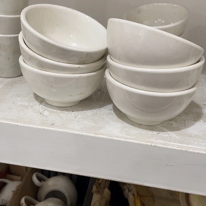 瓷片强化瓷10厘米小碗6个