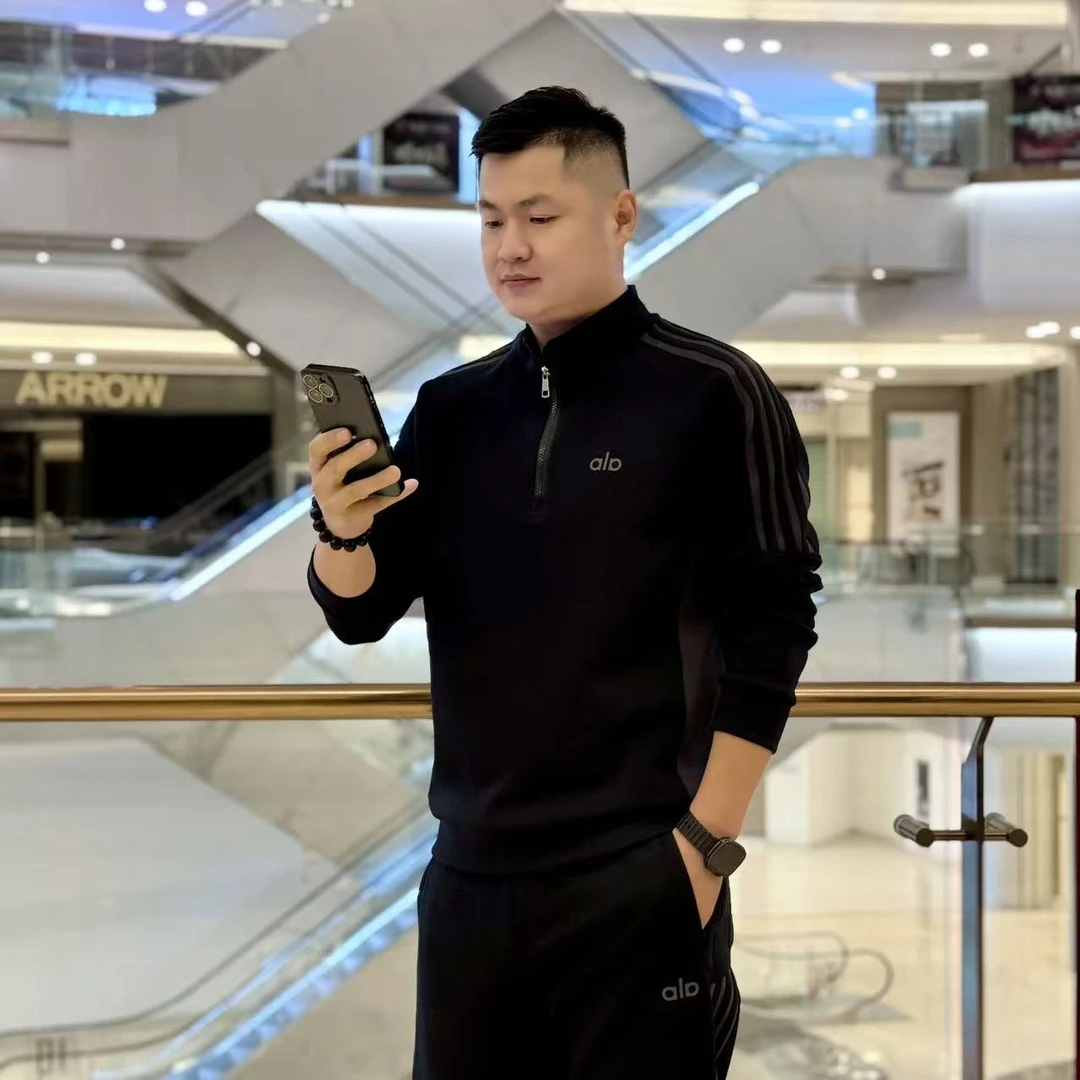 GeWinLa/格文朗 610立领套装（卫衣+裤子）休闲透气百搭男士简约