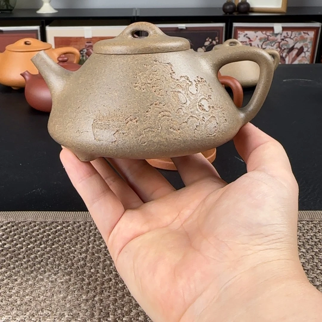 紫砂茶壶微瑕子冶