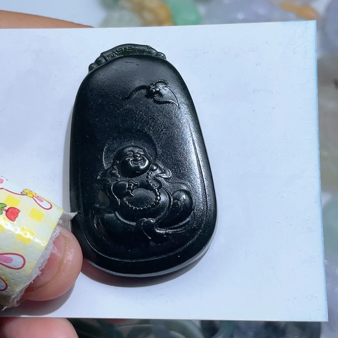 和田玉未镶嵌颈饰在