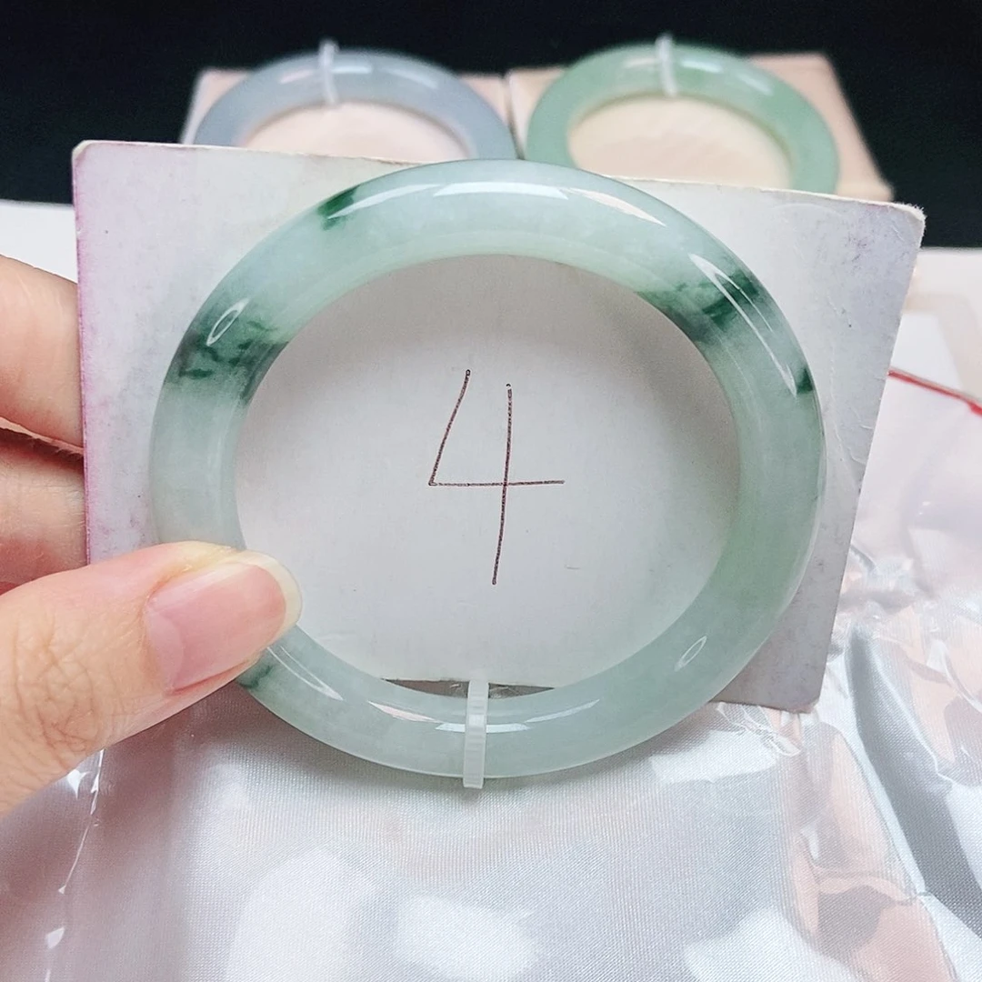 未镶嵌手镯翡翠圆57