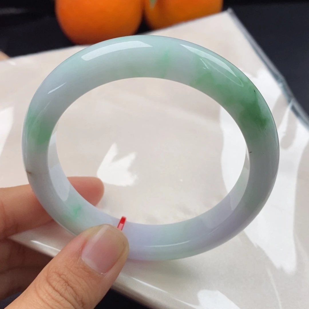 翡翠手镯未镶嵌5859正圈