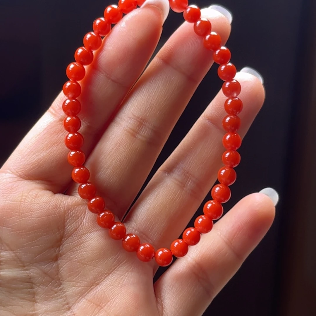 未镶嵌手串南红玛瑙
