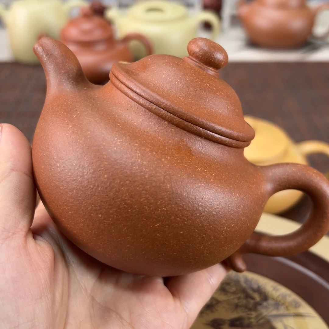茶壶紫砂红降坡莲子福利