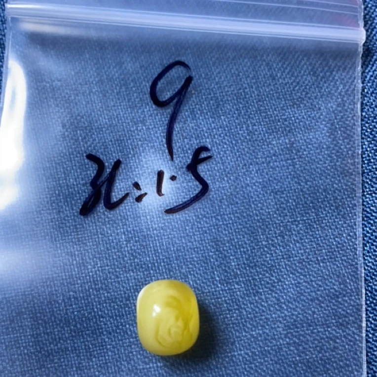 天然蜜蜡白花12.4老型
