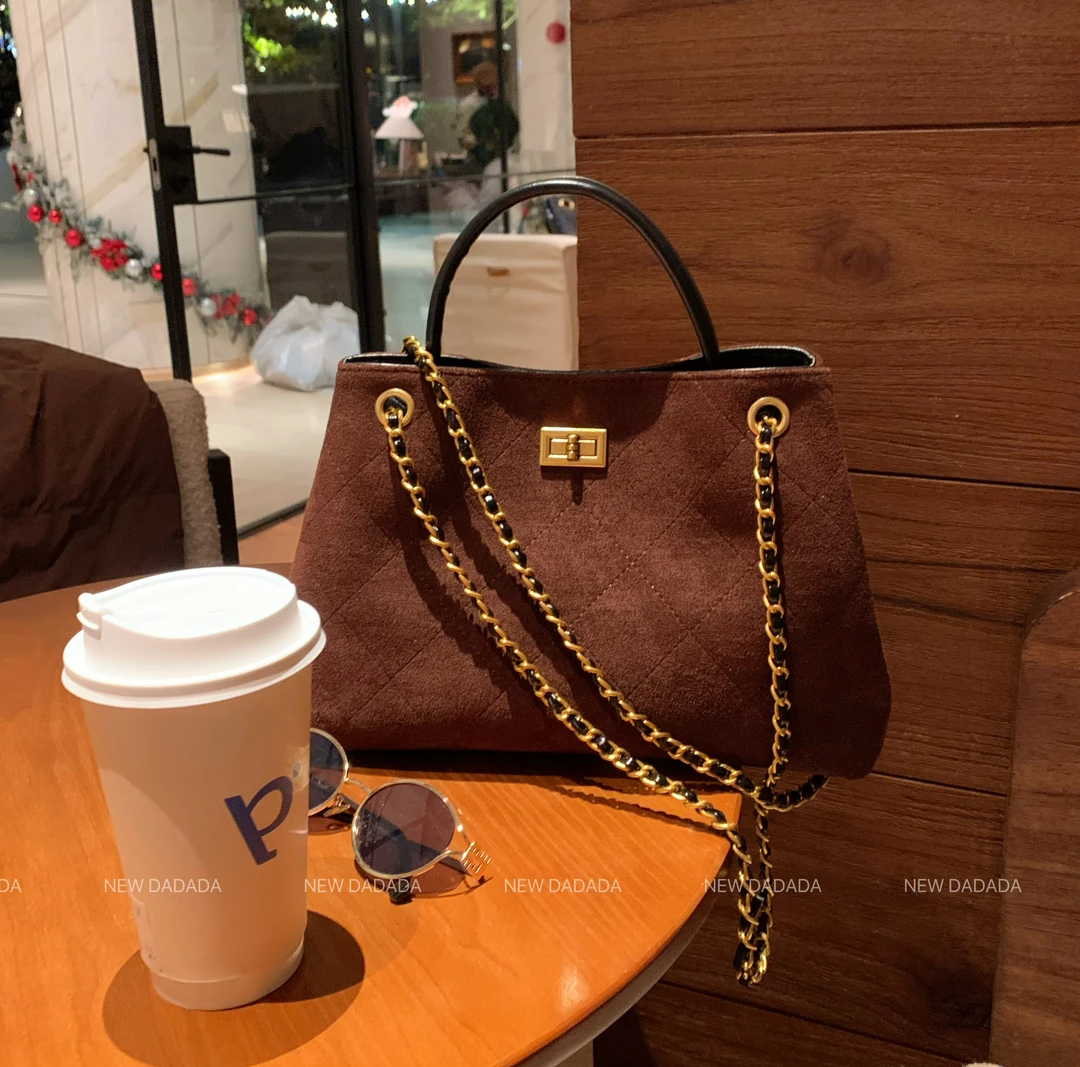 利达 NEW DADADA【利达同款】高级感时尚百搭包包DWM218