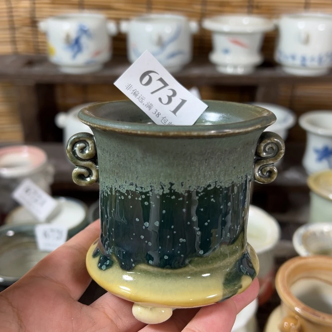 口6 景德镇手工花盆