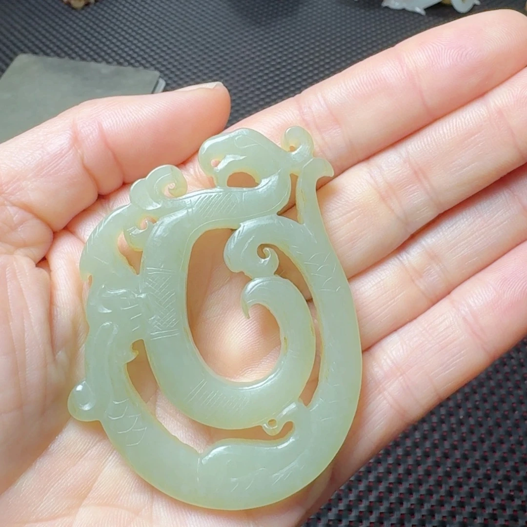 和田玉挂件未镶嵌