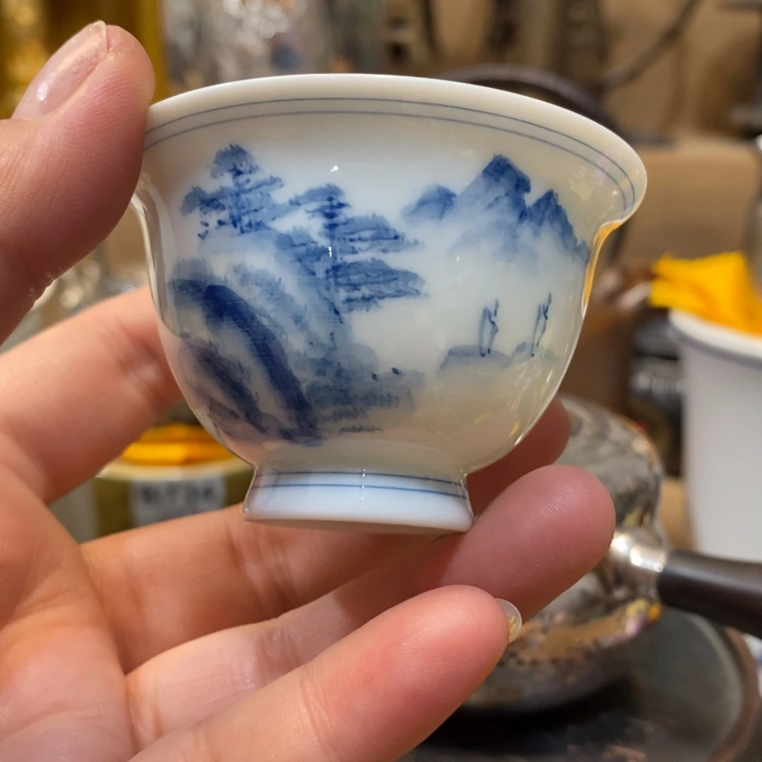 古***月瓷片大吉大利万事如意