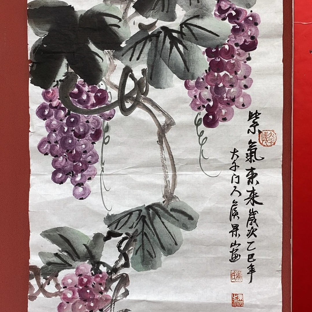 国画大风堂嫡传-侯果山老师作品路