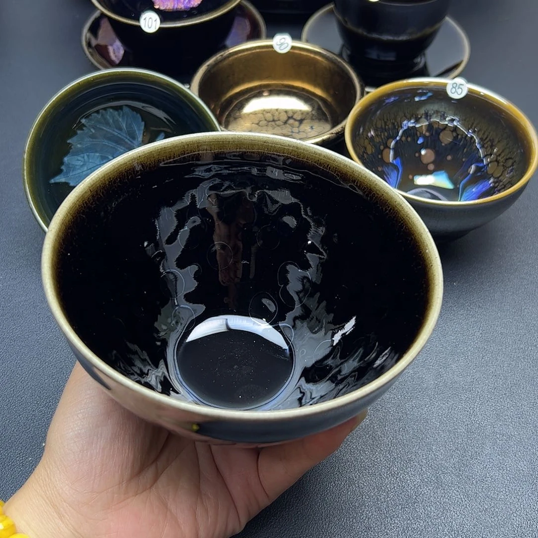 狂****茶盏建窑建盏主人杯