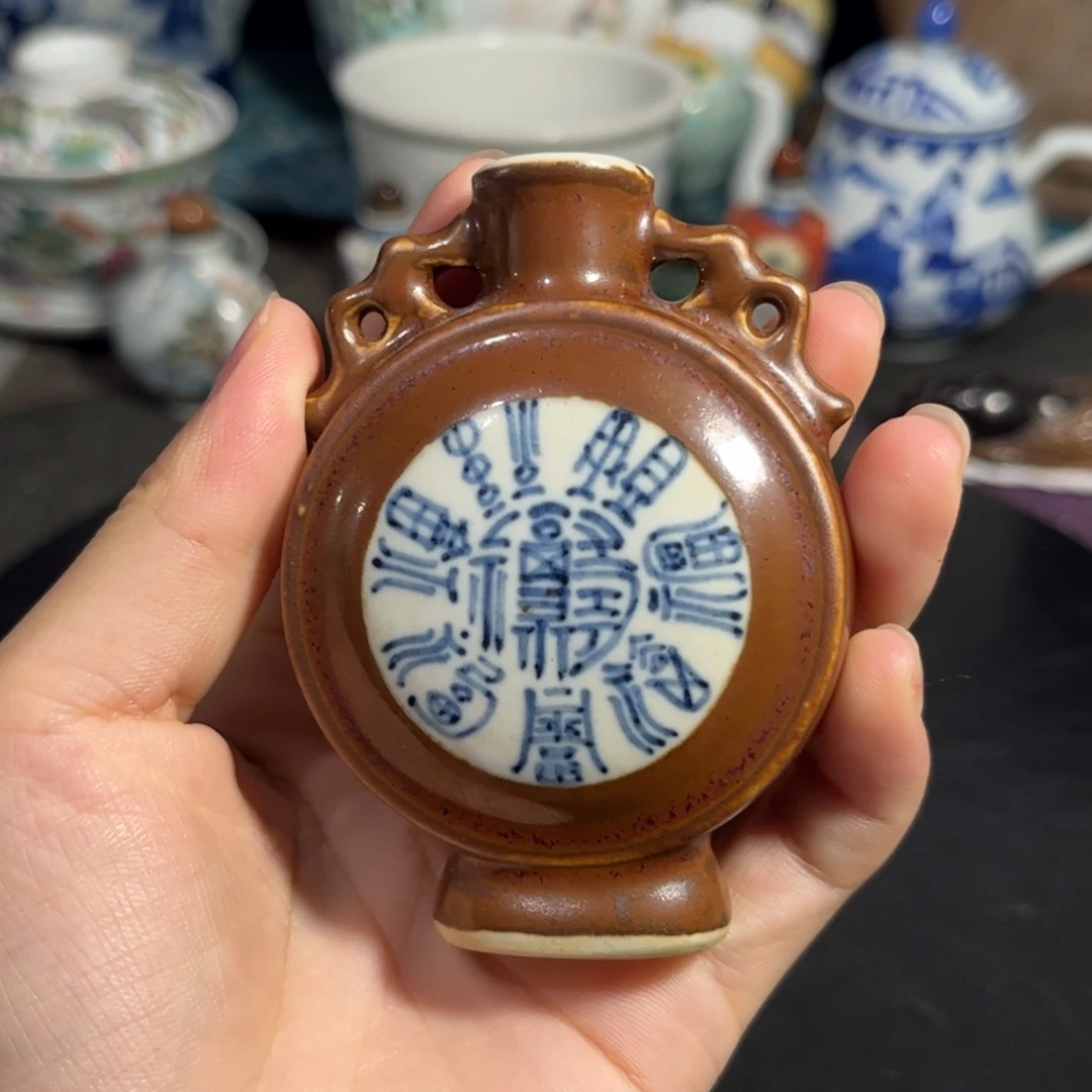 手把件抱月瓶一件全品福利价