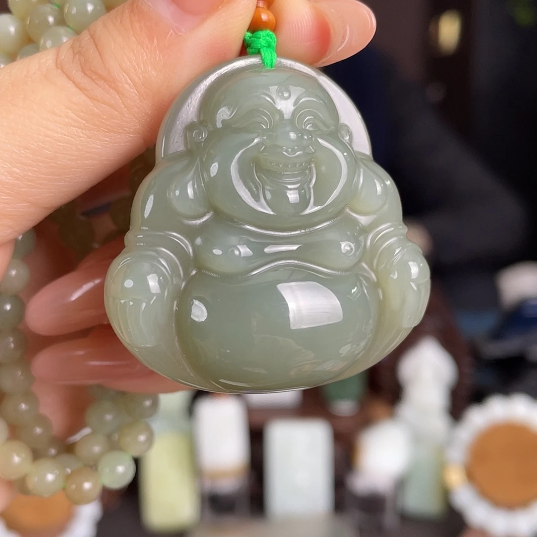 和田玉未镶嵌颈饰定制发货