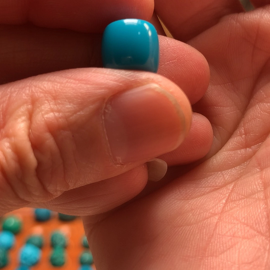 琉璃颈饰?**0暴力蓝10.5mm老行