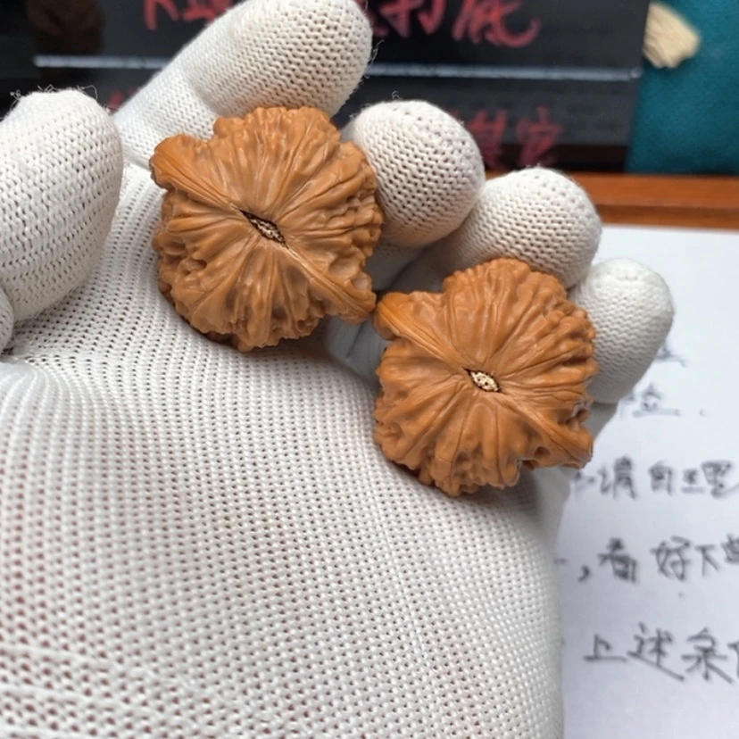 【闪购商品】文玩核桃把件33磨盘