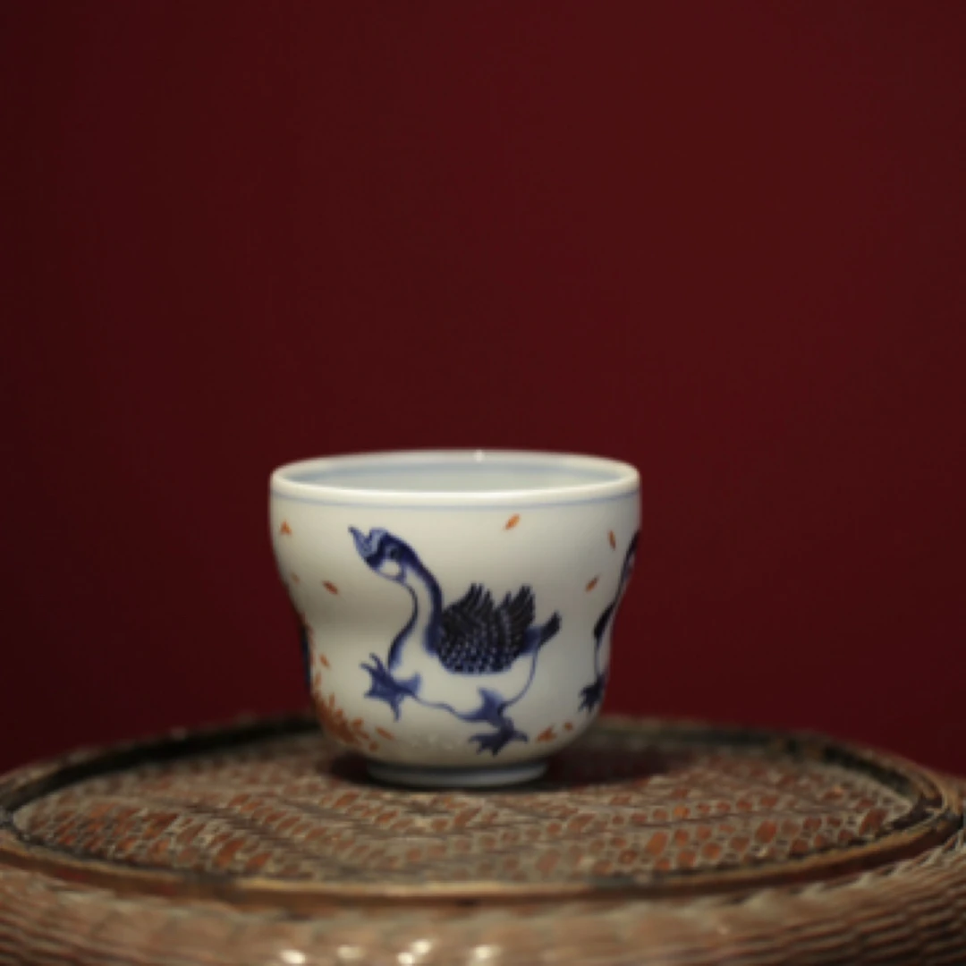 景德镇团窑—地主家有余粮之一杯