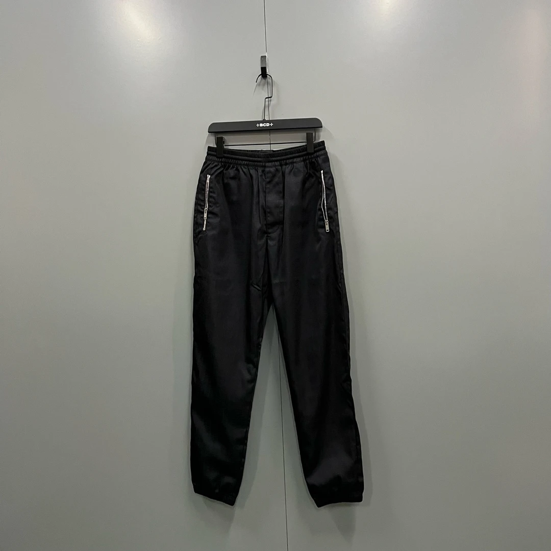 95新 Givenchy/纪梵希 q35 纪梵希黑色满印长裤46码50码400433