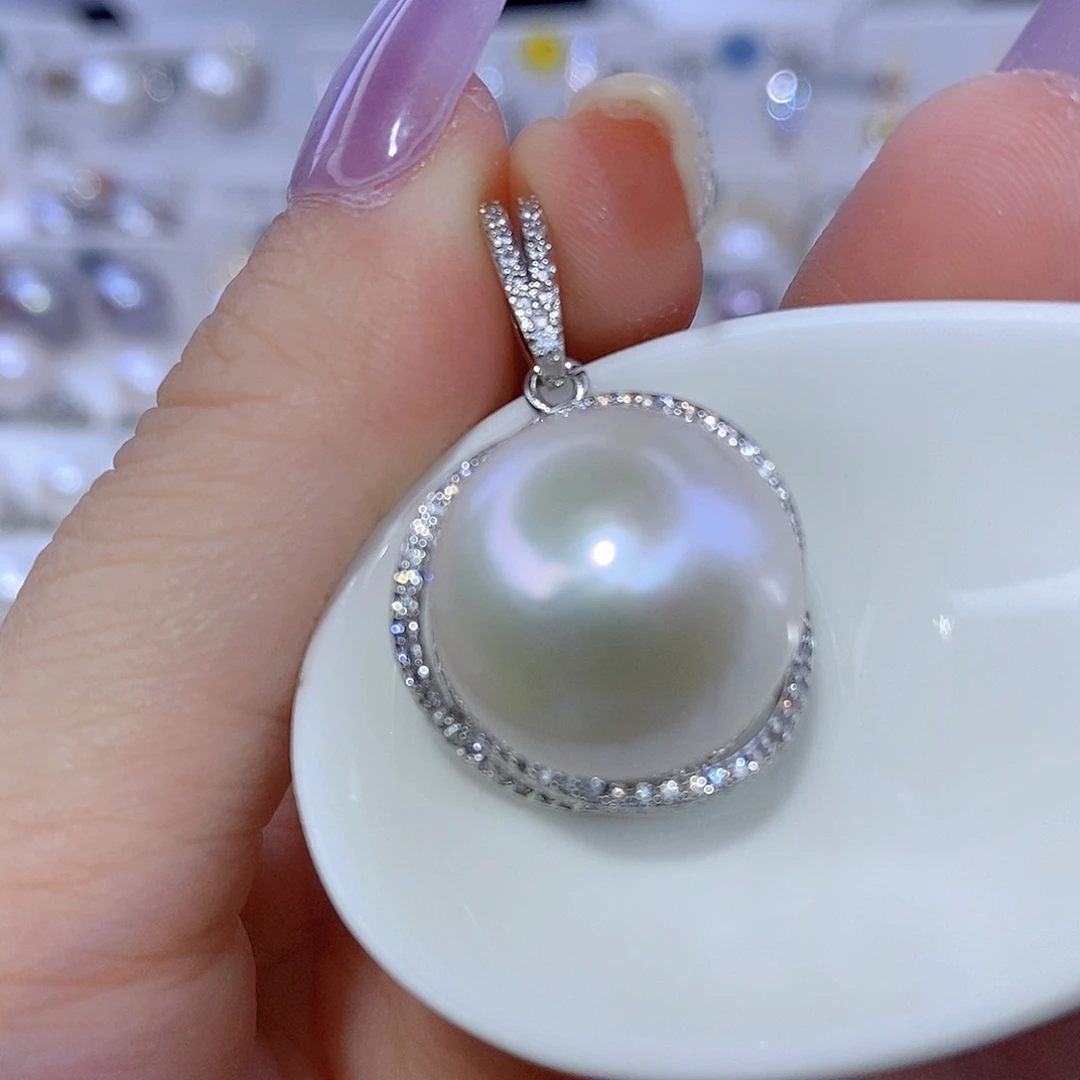淡水珍珠合金颈饰16.6