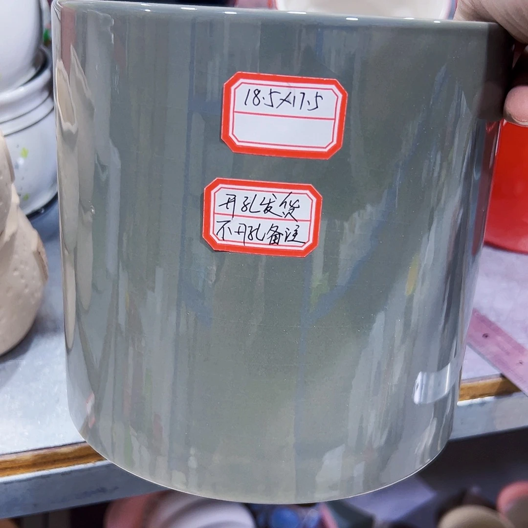 外贸尾单陶瓷花盆凑单10米包邮
