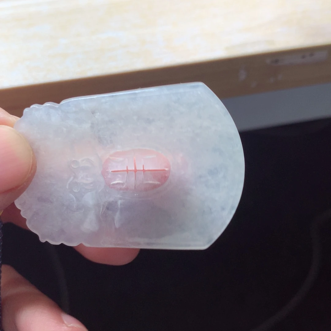 翡翠颈饰未镶嵌吊坠