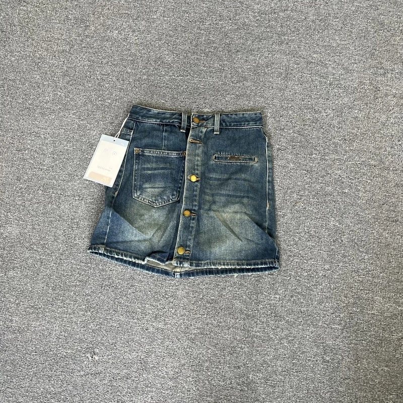 6591撤柜mini牛仔2025夏季设计防走光高腰显瘦字包半身裙短裙裙子