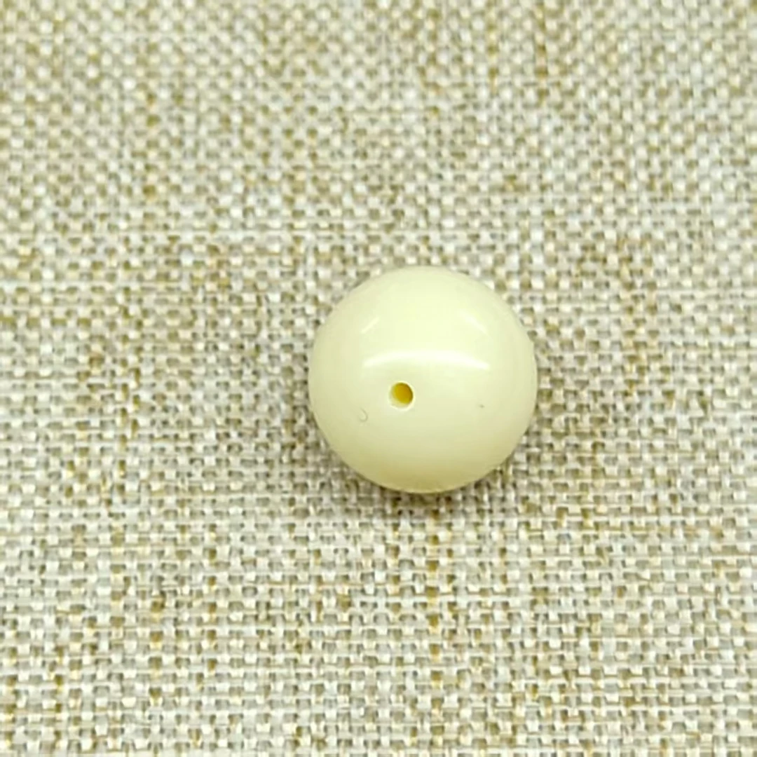 YL0346  E料香香正圆单珠约10mm