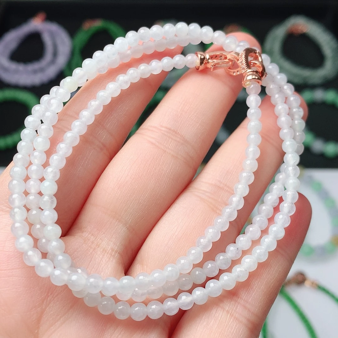 翡翠未镶嵌手链翡翠