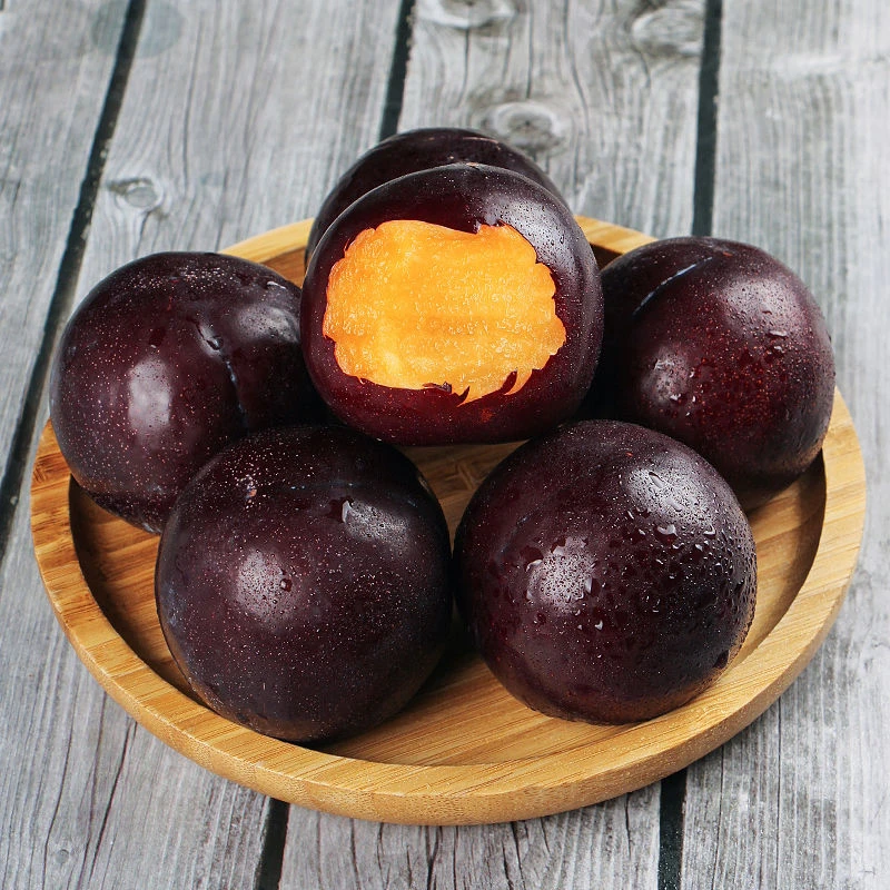 新鲜黑布林李子酸甜孕妇水果进口黑布朗恐龙蛋智利进口水果5/1斤