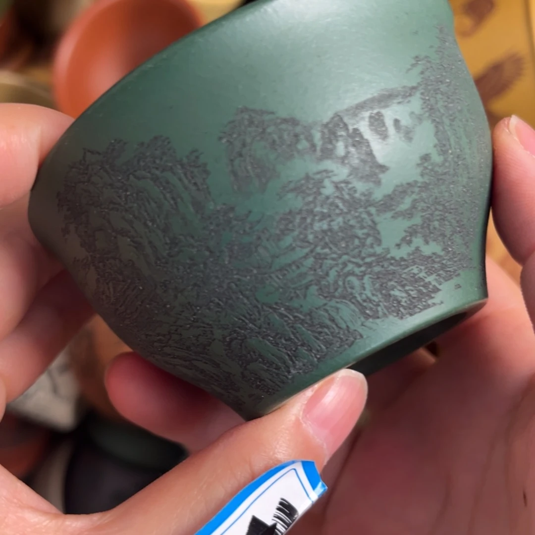 茶杯紫砂微瑕宜兴紫砂不退不换