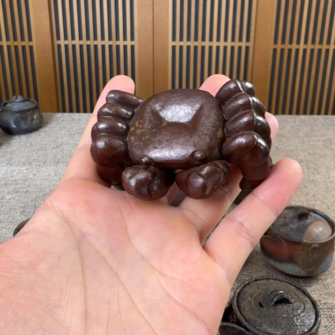 木村陶峰 备前烧盖置