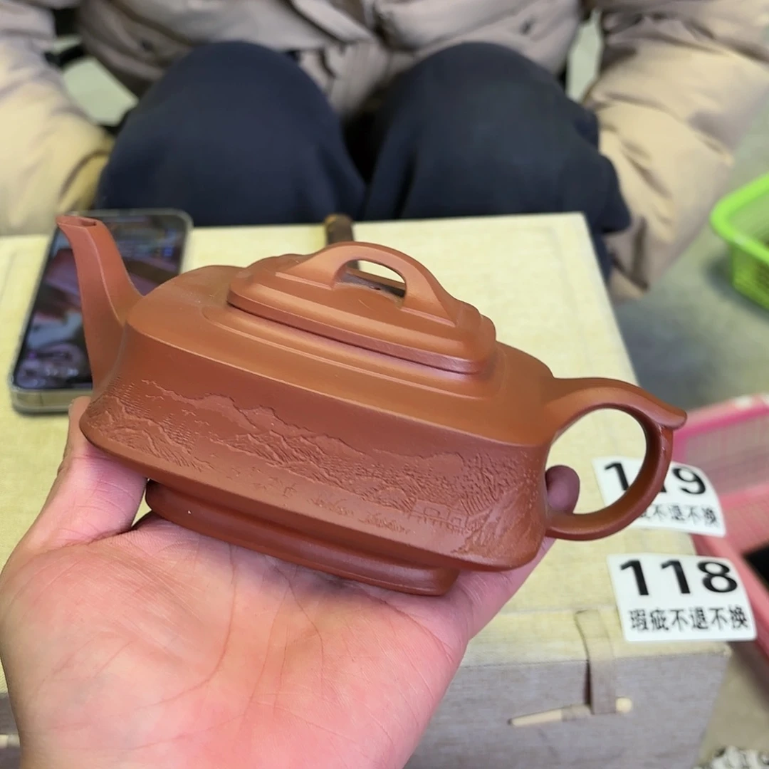 紫砂茶宠微瑕尾货听清再拍