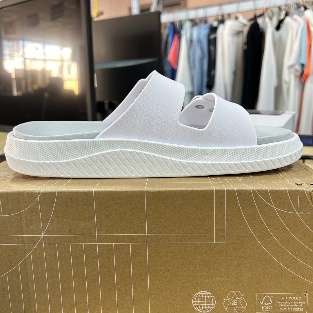 《B品以直播展示为准》（X228)李宁时尚舒适潮流拖鞋AGAU012