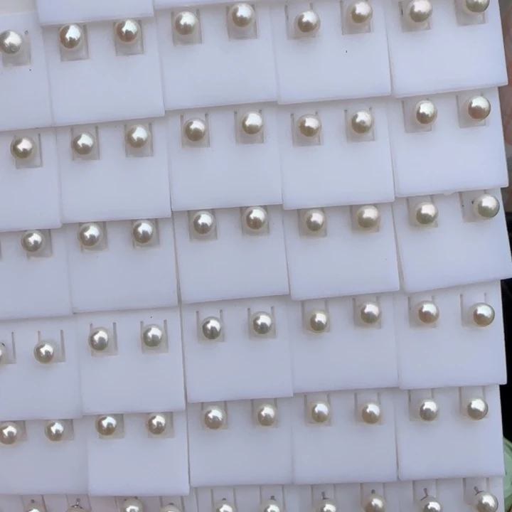 未镶嵌淡水珍珠耳饰