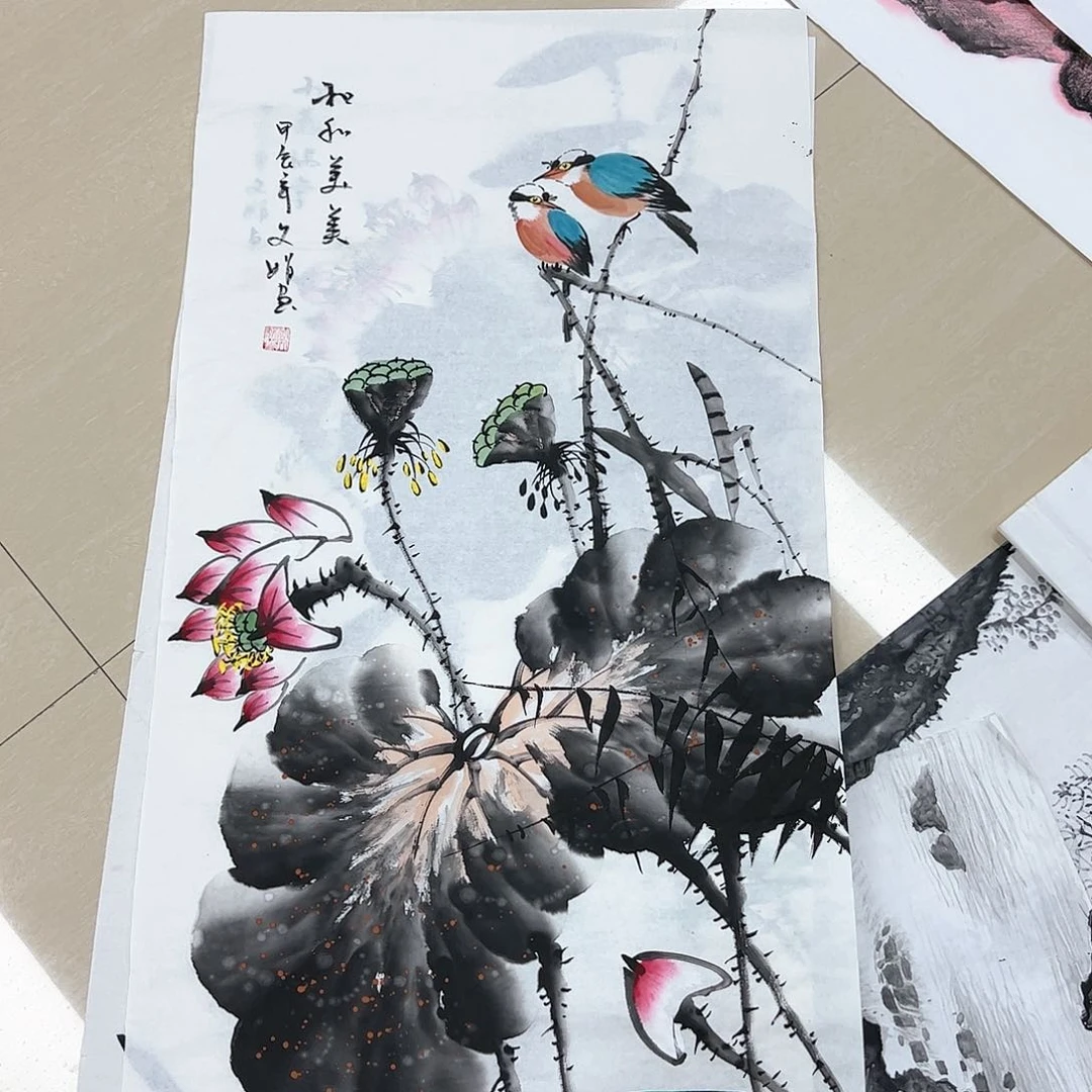 国画国画作品集的