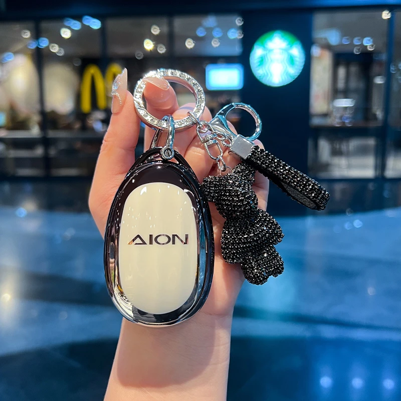 广汽埃安rt二代v霸王龙鹦鹉龙s yplus传祺smaxs魅580汽车钥匙扣套