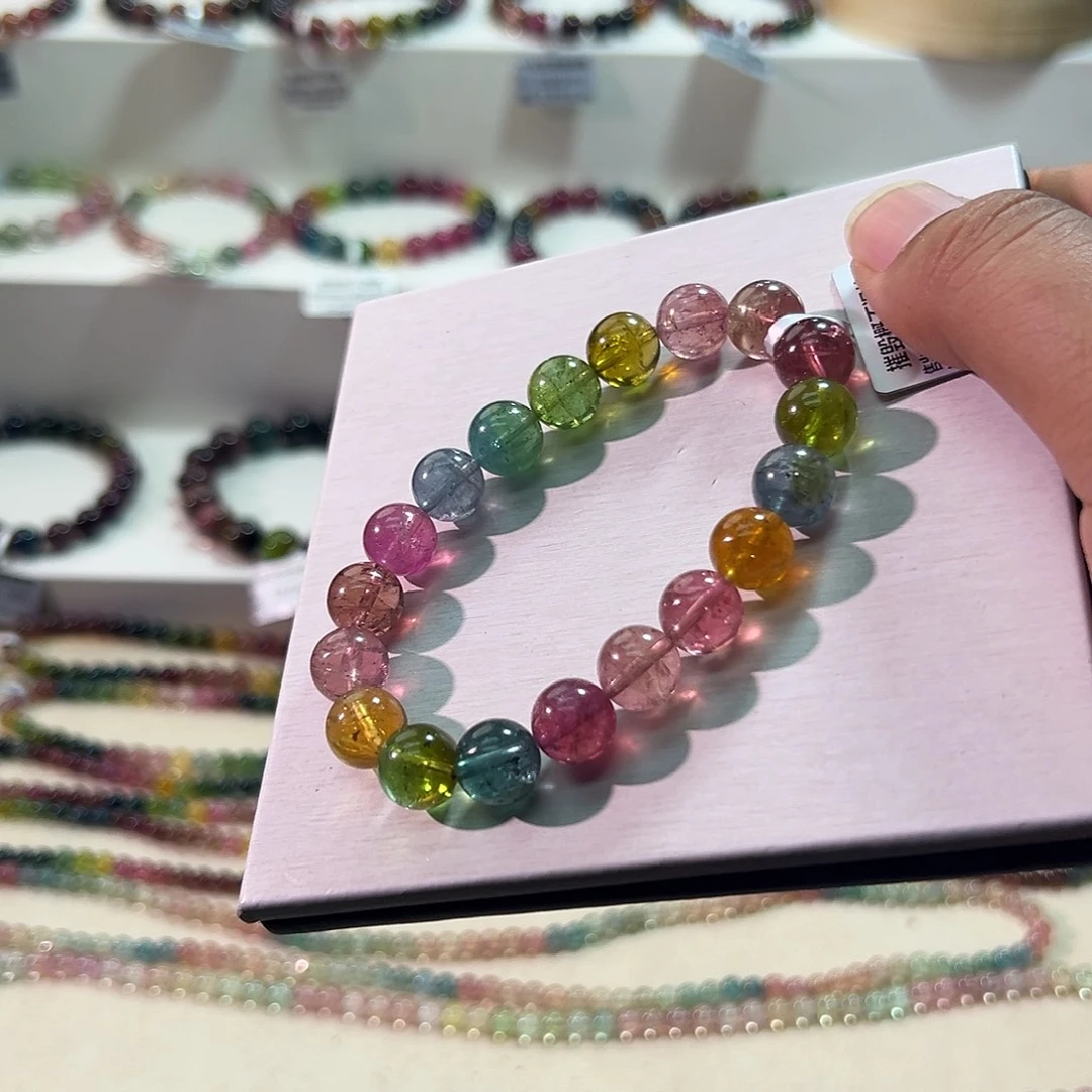 未镶嵌手链碧玺碧玺