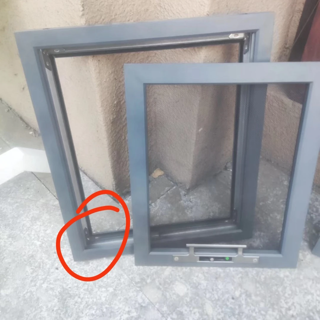 高透金刚网纱窗304钢丝不遮光通风好金属角码