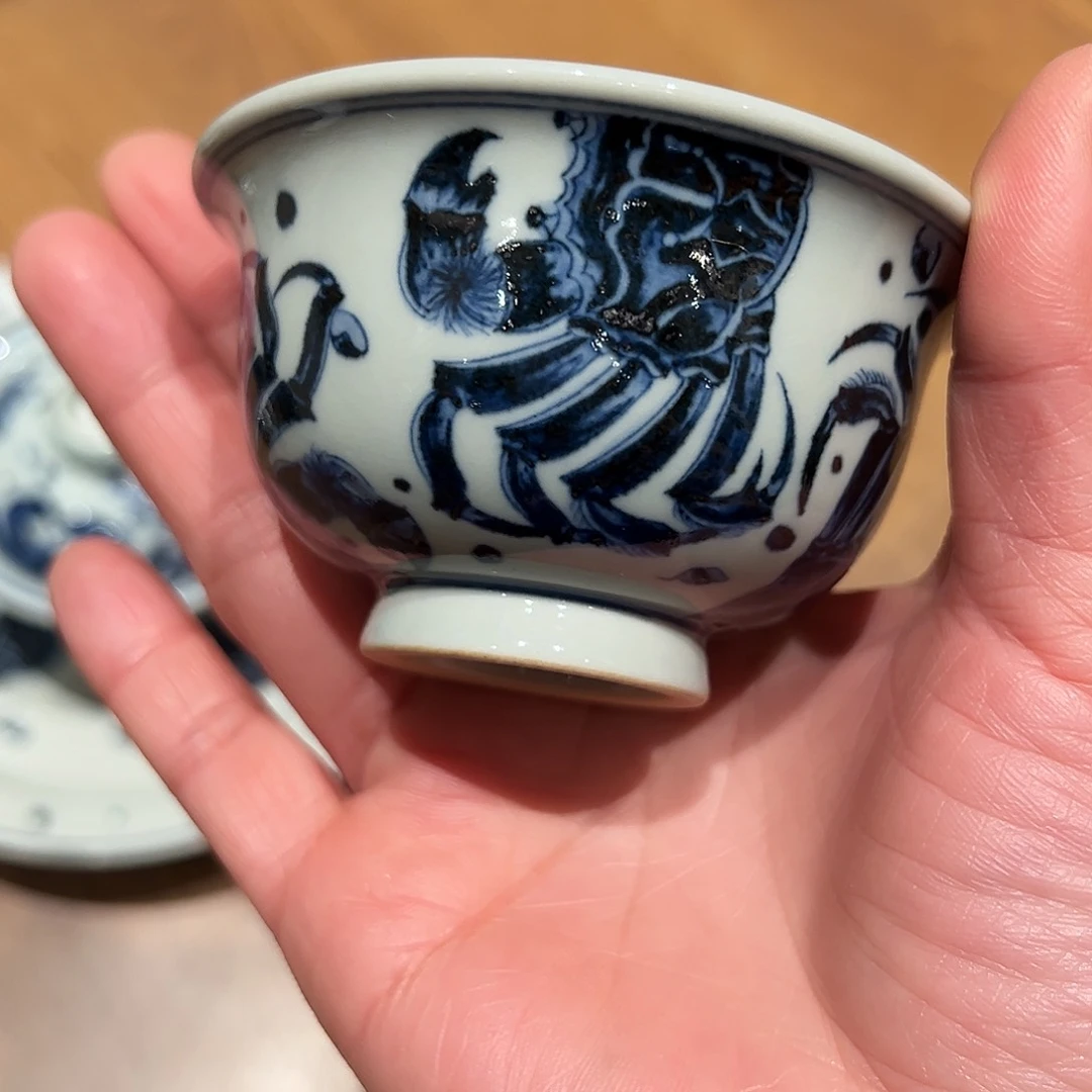 景土柴窑仿明螃蟹小压手