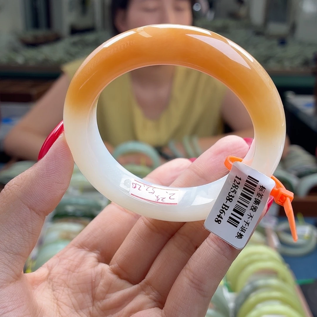 和田玉手镯未镶嵌5253