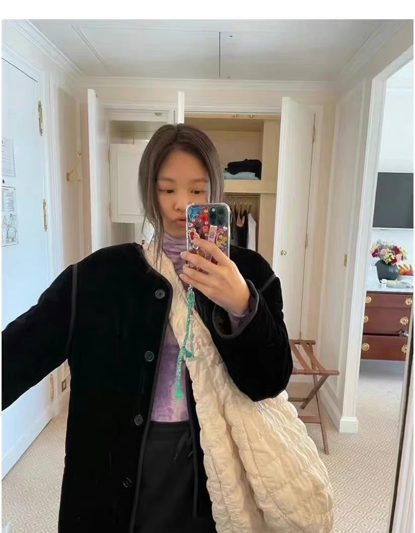 （jennie同款）2024韩国云朵包腋下包百搭饺子包单肩斜挎包包