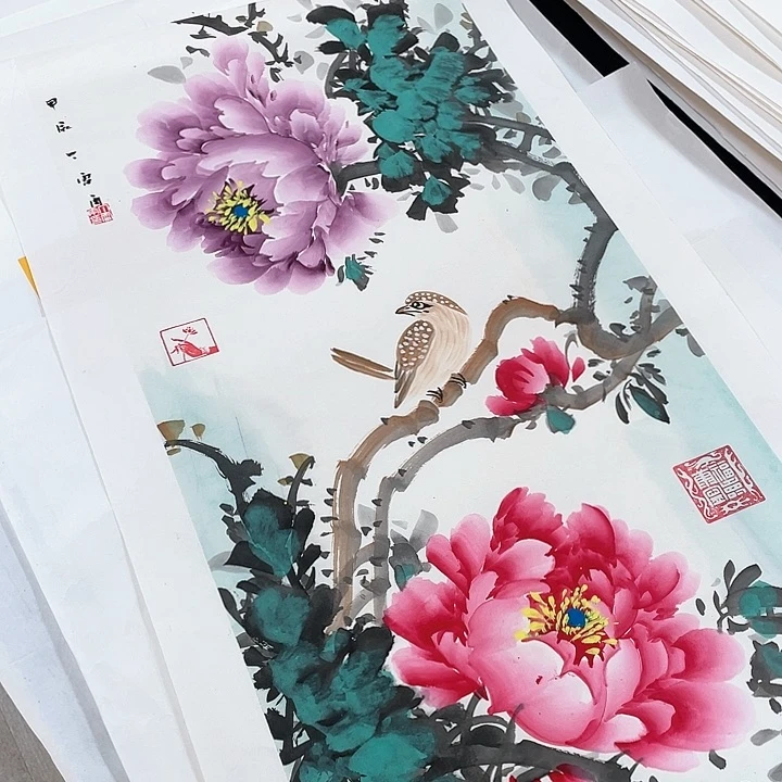 国画书画描金拓染金石传拓手写